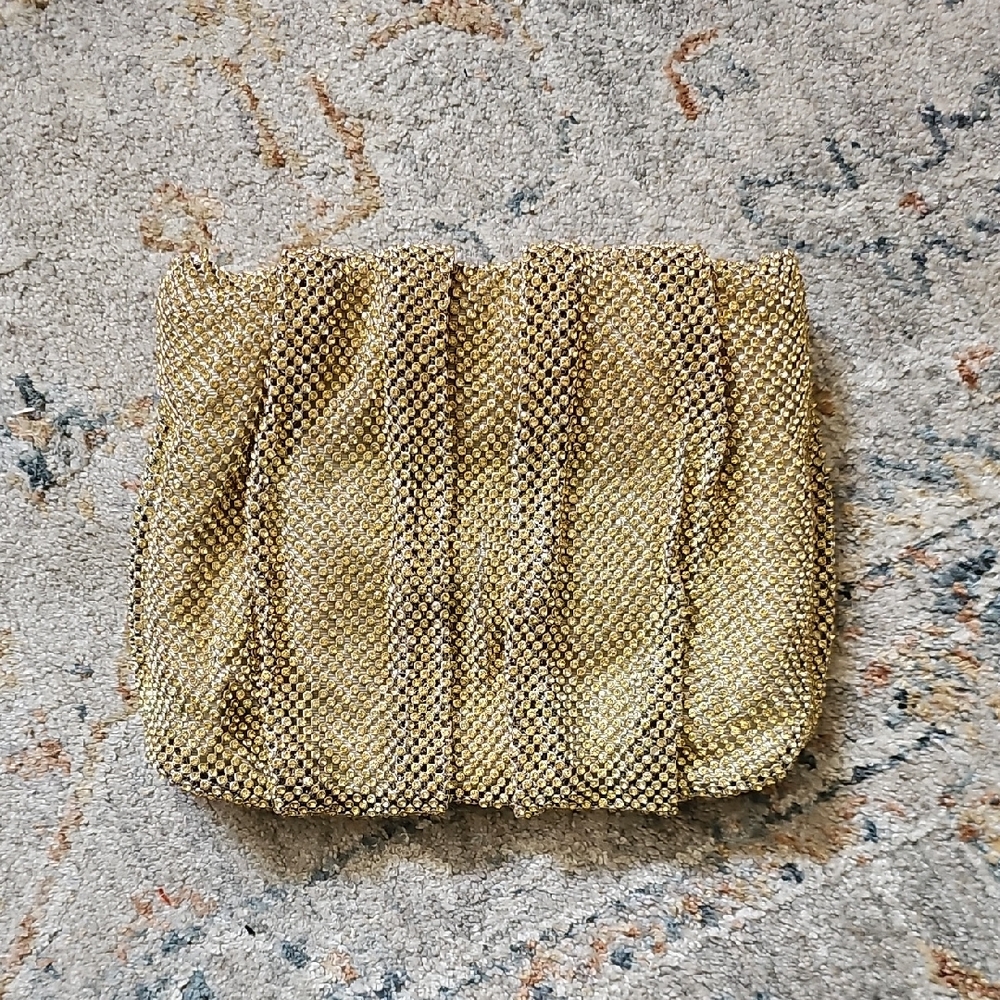 Loeffler Randall Gold Clutch